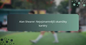Alan Shearer: Nejvýznamnější okamžiky kariéry